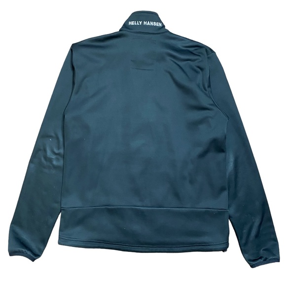 Helly Hansen Verglas Windpro Fleece Jacket Mens L Black Midlayer Hike Ski Norway - Picture 5 of 10